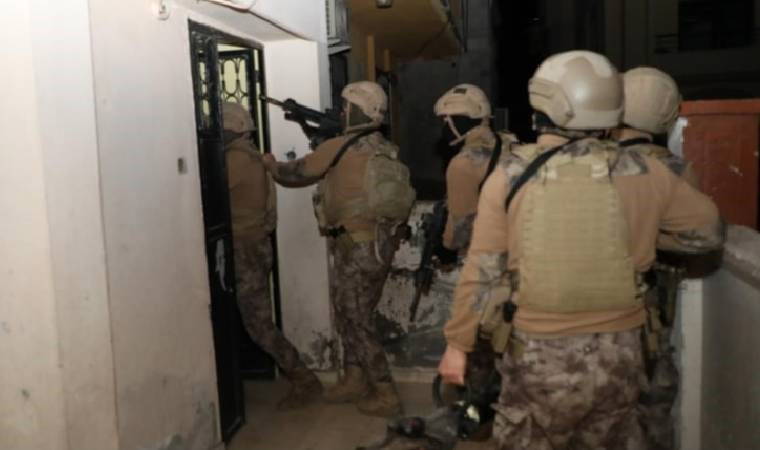 6 ilde Mahzen-9 Operasyonu... 6 suç örgütü çökertildi!