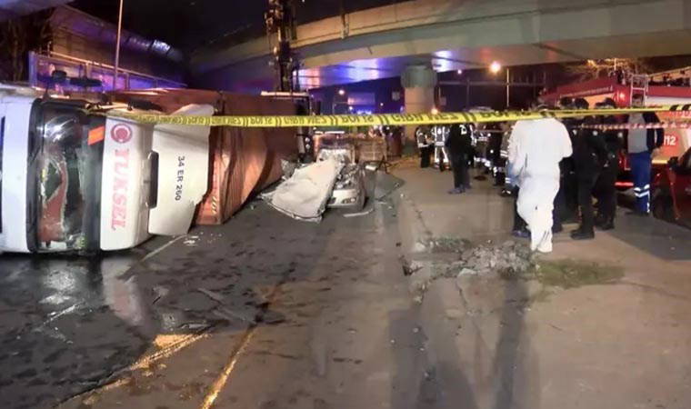 Bakırköy'de 4 kişinin ölümüne neden olan TIR'ın aynı köprüye 2019'da da çarptığı ortaya çıktı