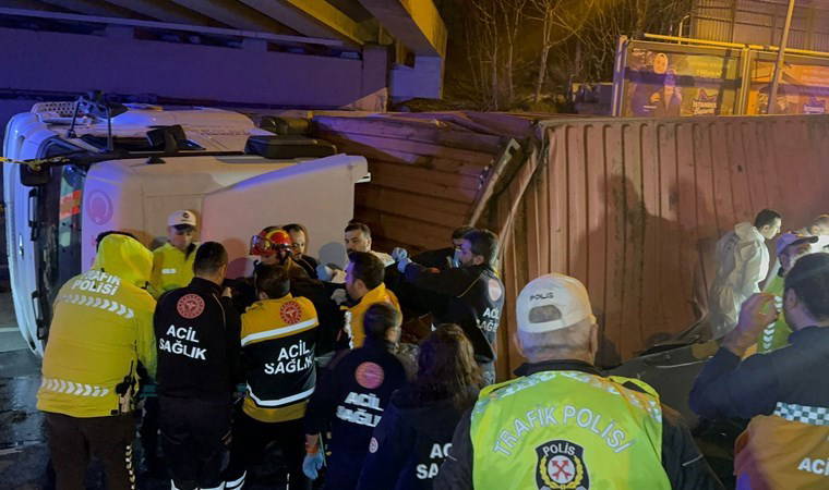 Bakırköy'de 4 kişinin öldüğü kaza: TIR sürücüsü tutuklandı