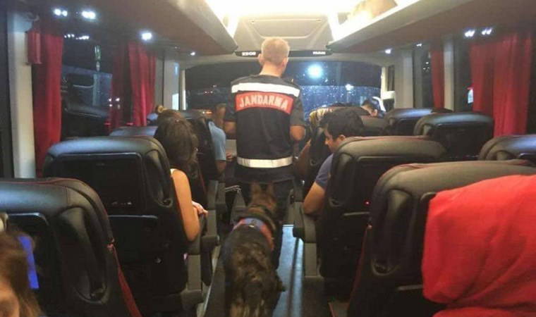 Sahte seyahat belgesiyle seyahat eden kaçak göçmenler yakalandı