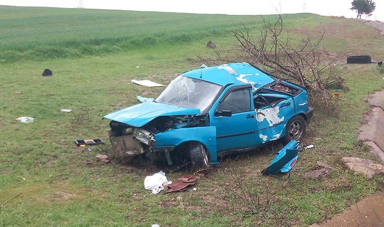 Tekirdağ'da 'mucize' gibi olay: Bu araçtan sağ çıktılar