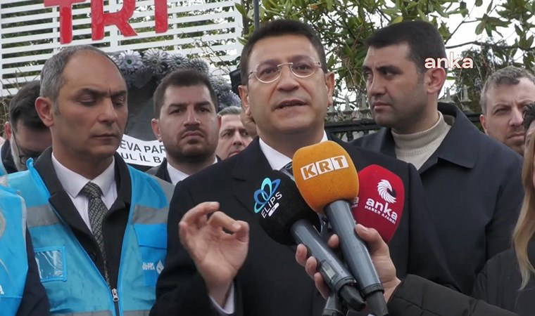 DEVA'dan TRT'ye siyah çelenk... İBB Adayı İdris Şahin: 'Siz de hiç mi vicdan yok?'