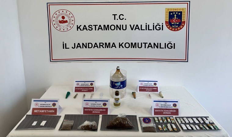 Kastamonu'da uyuşturucu operasyonu: 6 gözaltı