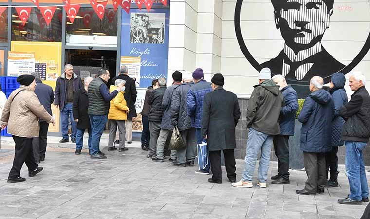 ABB'nin ramazan ayına özel uygun fiyatlı et satışı devam etti: Uzun kuyruklar oluştu