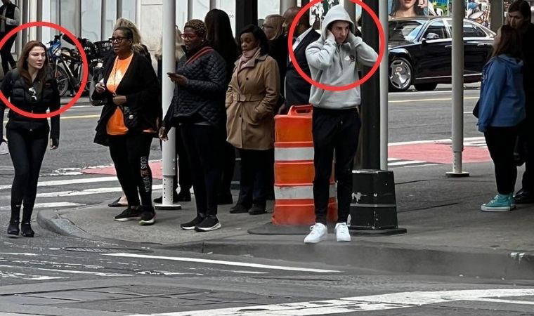 Kaza sonrası kaçmışlardı... Eylem Tok ve oğlu New York'ta görüntülendi!