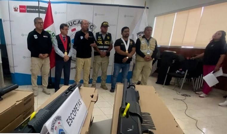 Peru’da silah kaçakçılığı operasyonu: Türkiye'nin adı geçiyor