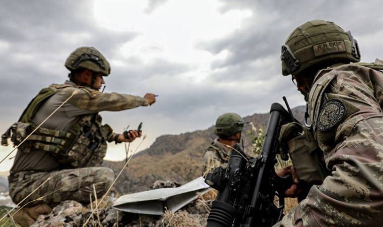 MSB: Irak'ın kuzeyinde 3 terörist etkisiz hale getirildi