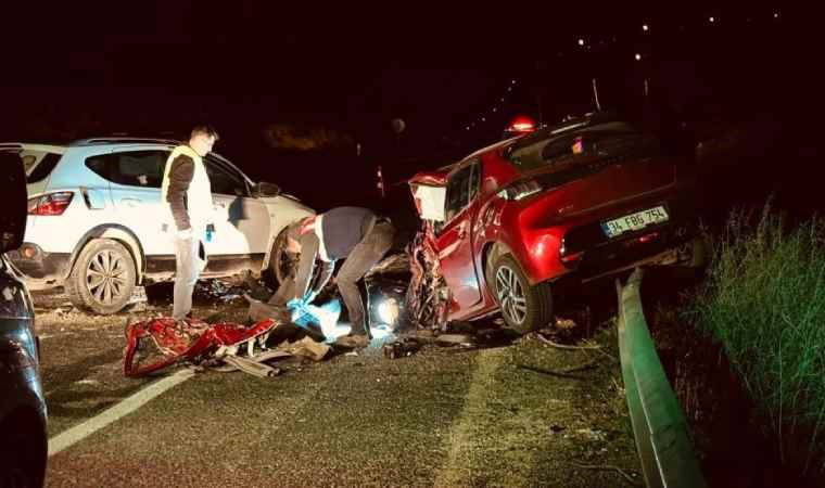 Şanlıurfa’da iki otomobil çarpıştı: 1 ölü, 2 yaralı