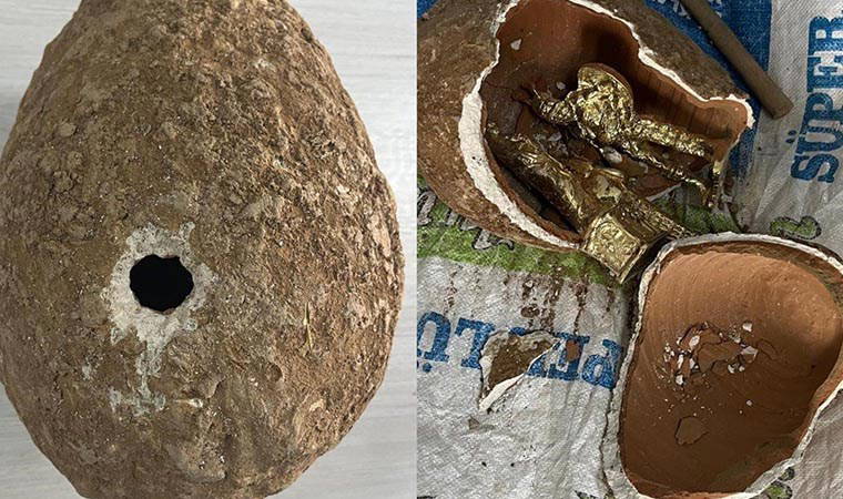 Denizli'de sahte tarihi eserle dolandırıcılık suçlamasıyla 2 kişi tutuklandı