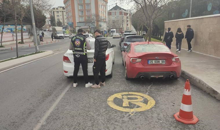 Trafiği tehlikeye sokan sürücü trafikten men edildi