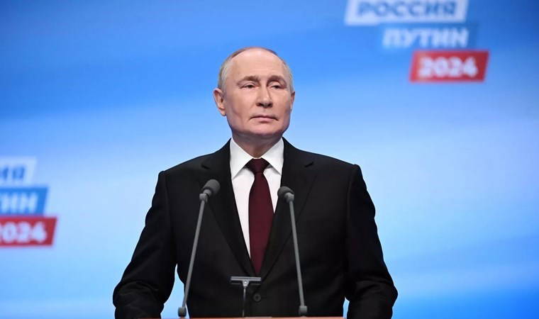 Seçimlere rekor katılım: Putin, 5. kez başkan