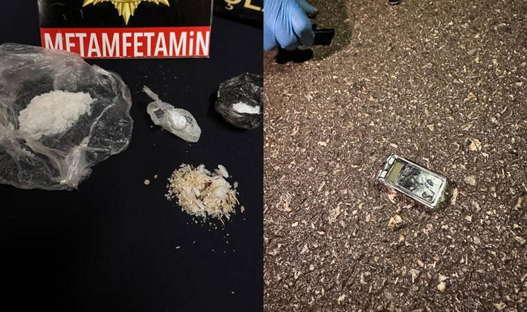 Şüphe üzerine durdurulan araçtan uyuşturucu çıktı: 2 tutuklama