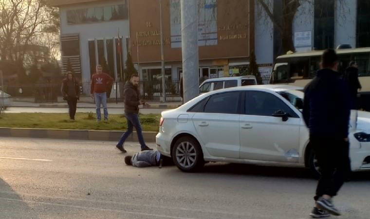 Karabük'te feci kaza...  Metrelerce havaya uçtu!