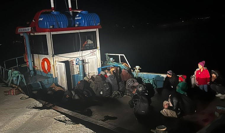 Çanakkale'de 84 kaçak göçmen yakalandı