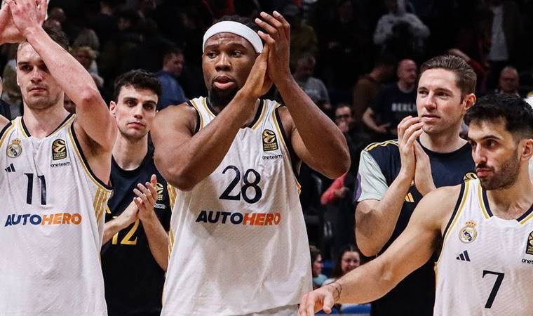 Real Madrid deplasmanda kazandı: Alba Berlin'e acımadı!
