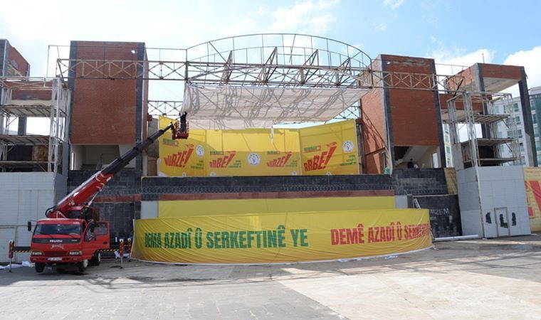 Diyarbakır'da 'nevruz' önlemleri: Alan 10 kilometreyi bulan bariyerlerle kapatılacak, 7 bin 500 polis görev alacak