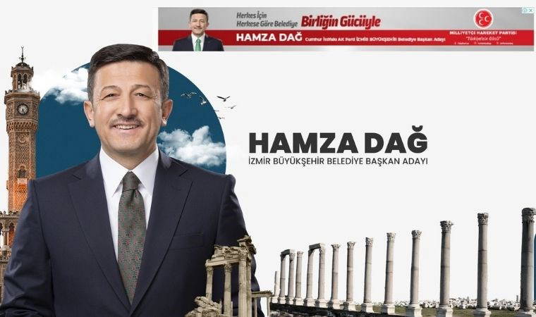 Parti logosu kullanmıyordu...