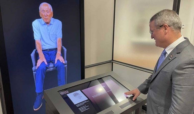 ABD'deki müzede yapay zekaya başvuruldu; avatar gaziler