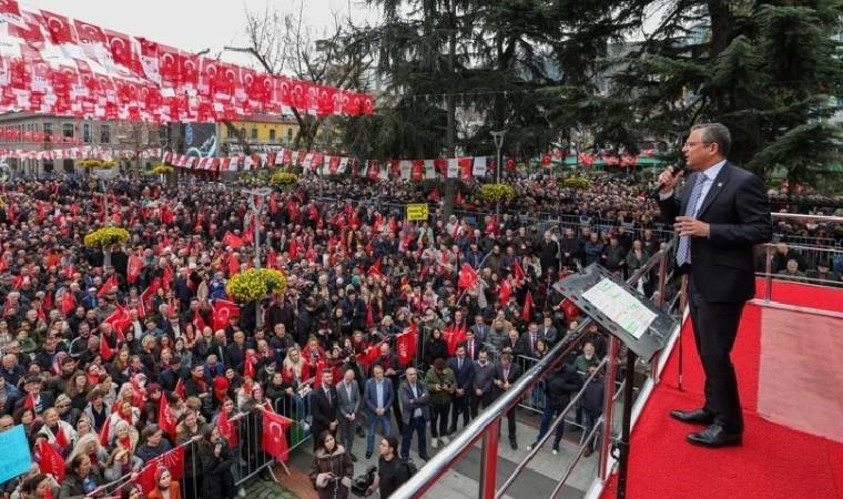 Özgür Özel, İmamoğlu’nun memleketinde... 'Kardeş belediye' vurgusu!