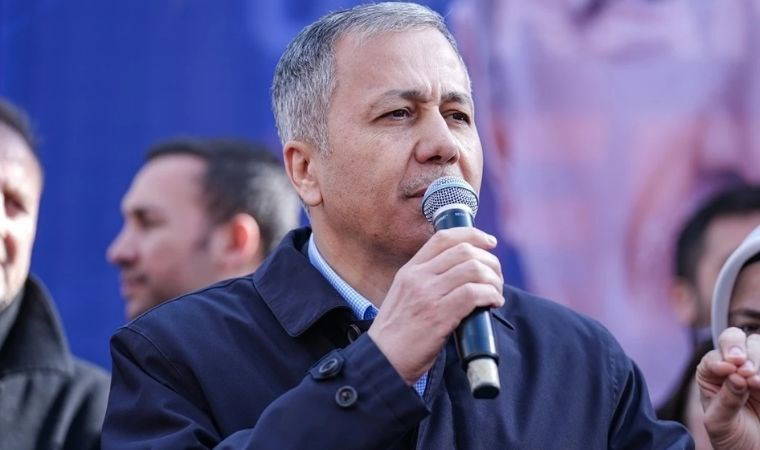 İçişleri Bakanı Yerlikaya AKP için sahaya indi