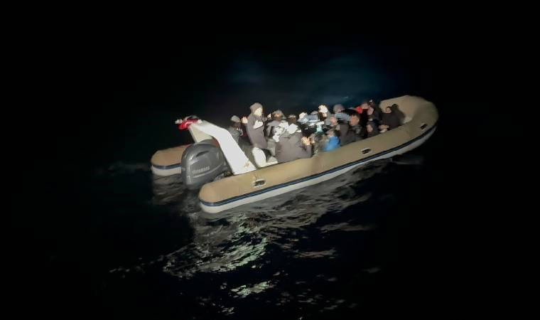 Bodrum’da çok sayıda düzensiz göçmen yakalandı!