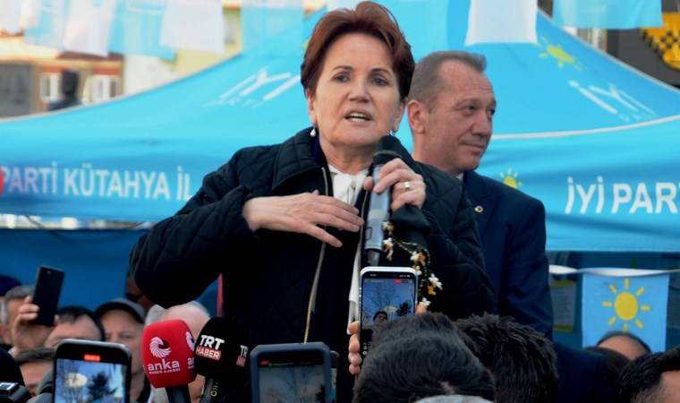 Akşener'den Kütahya'da 'emekli' mesajı: 'Erdoğan, her şey senin iki dudağın arasında...'