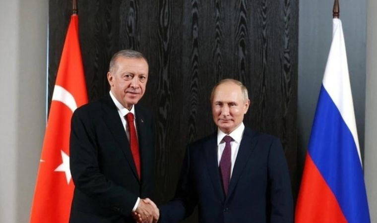 AKP'li Cumhurbaşkanı Erdoğan, Rusya Devlet Başkanı Putin ile görüştü
