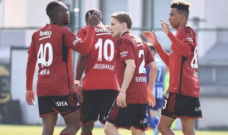 Beşiktaş, Buducnost'u 5 golle mağlup etti
