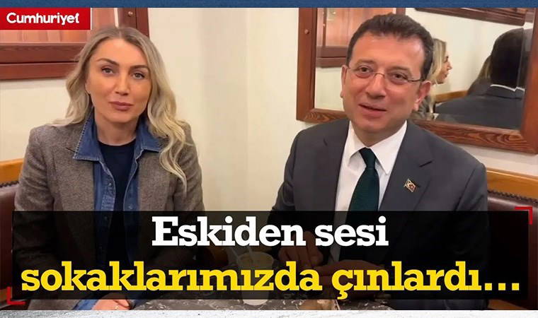Ekrem İmamoğlu eşi Dilek İmamoğlu ile Vefa Bozacısı'na gitti