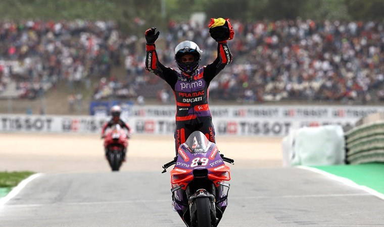 MotoGP'de sezonun ikinci yarışını Jorge Martin kazandı