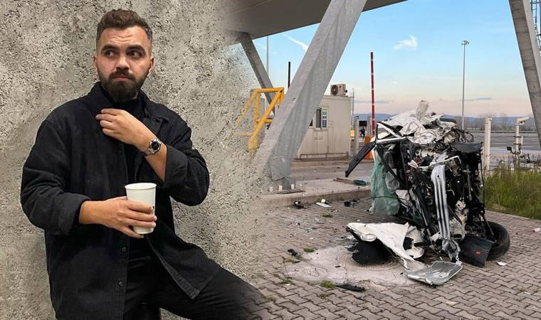 Kuzey Marmara Otoyolu'nda feci ölüm: Gişelere çarptı, motoru fırladı...