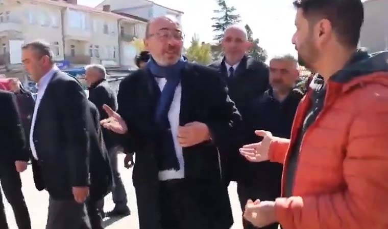 AKP'li Kütahya İl Başkanı'ndan gazetecilere engel: 'Lan git şuradan'