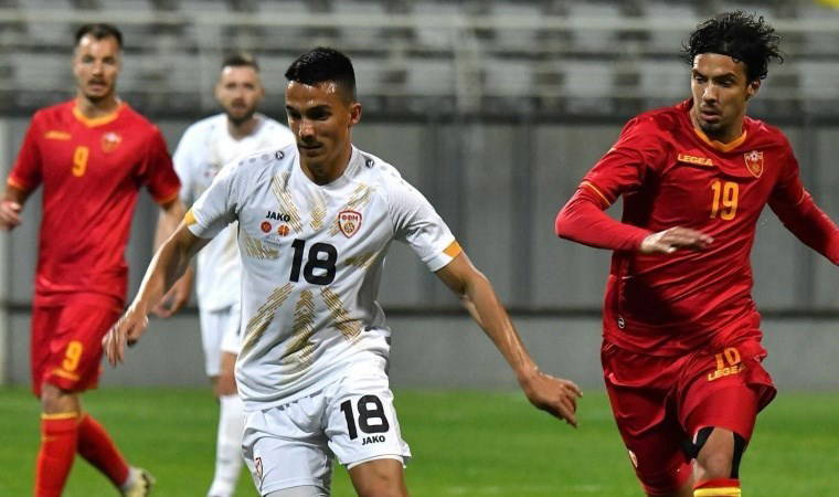 Enis Bardhi'nin çabası yetmedi: Kuzey Makedonya, Karadağ'a diş geçiremedi!