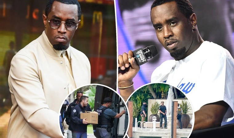 Seks ticaretiyle suçlanıyordu: Puff Daddy'nin evlerini ajanlar bastı!