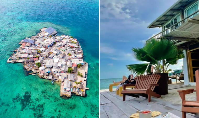 'Dünyanın en kalabalık yeri...' 10 dönümlük adada 1200 kişi nasıl yaşıyor?