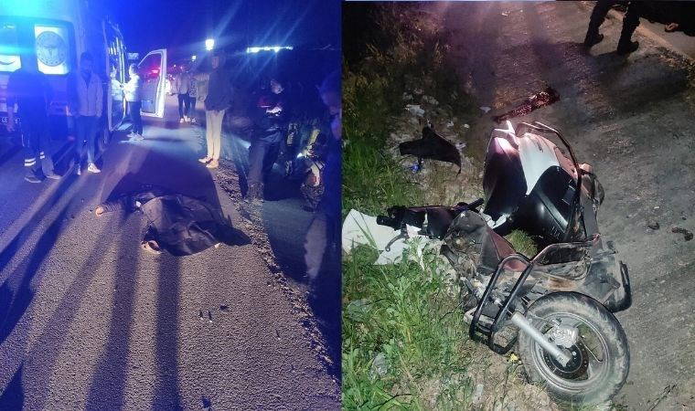 16 yaşındaki motosiklet sürücüsü ölüme neden oldu