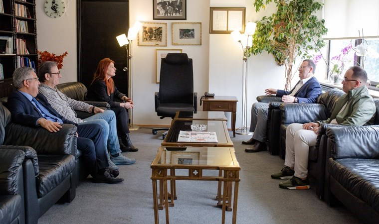 CHP Kağıthane Belediye Başkanı Adayı Tonguç Çoban'dan gazetemize ziyaret