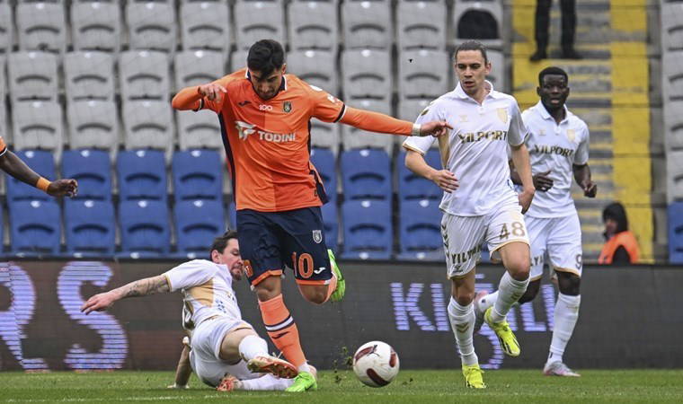 Başakşehir, 3 puanı tek golle aldı!