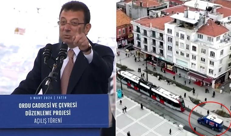 AKP'nin seçim aracı İmamoğlu'na 'yakalandı': 'Sesi kapattı, dayanamadı'