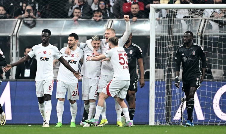 Derbiden lider döndü: Galatasaray, Beşiktaş'ı tek golle geçti! Beşiktaş 0-1 Galatasaray