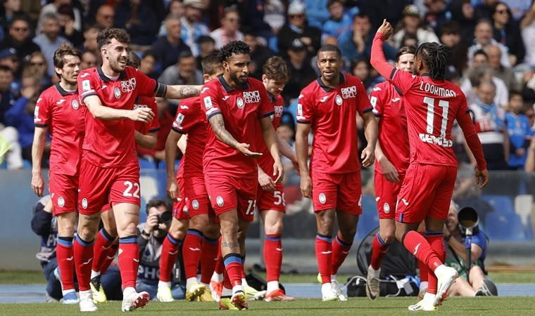 Atalanta, Napoli deplasmanından 3 golle çıktı!