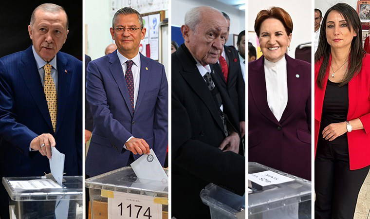 Siyasi parti liderleri oylarını kullandı: Ortak mesaj öne çıktı