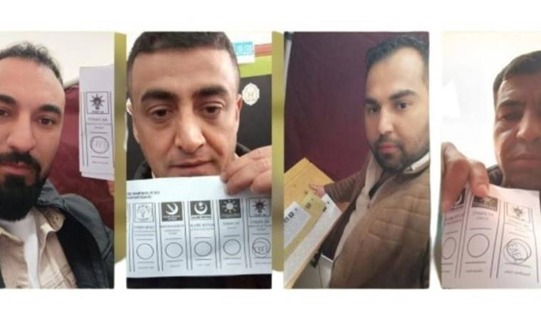 Para karşılığında oy kullanıp gruptan paylaştılar!