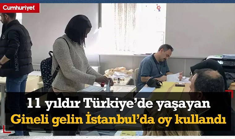 Gineli gelin oyunu İstanbul'da kullandı