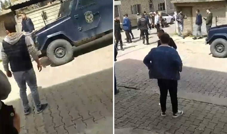 Oy verme işlemleri sırasında polisin ‘dur’ ihtarına uymayan 2 şüpheliye gözaltı