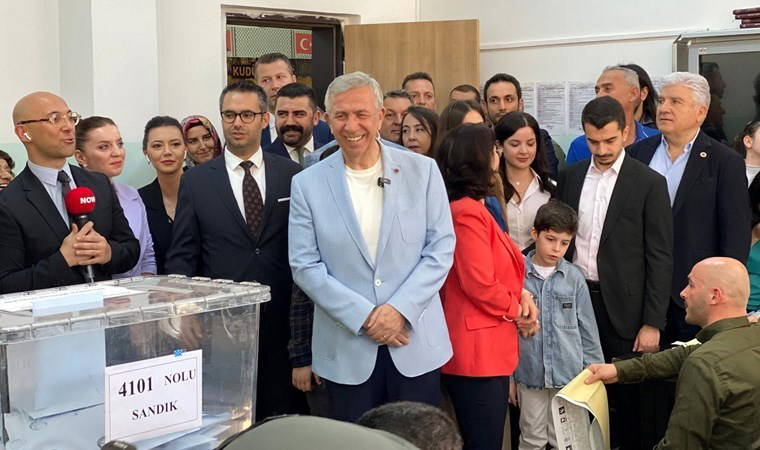 Mansur Yavaş, oy kullandığı sandıktan 1'inci çıktı
