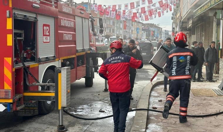 Sakarya’da restoranda yangın paniği