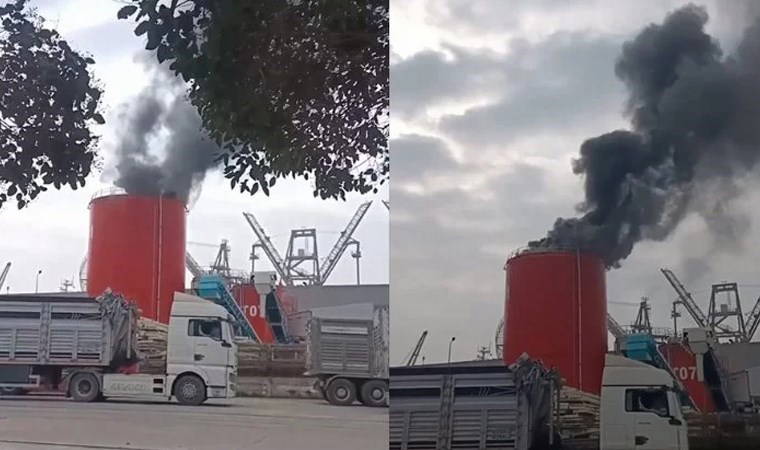 Son Dakika... SafiPort Limanı'nda tank patladı! Faicadan dönüldü