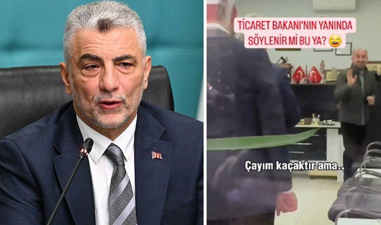 Ticaret Bakanı'na 'kaçak çay' ikramı: 'Bu söylenir mi ya?'