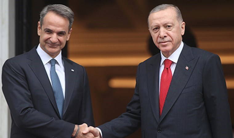 Son dakika: Erdoğan, Miçotakis ile görüştü